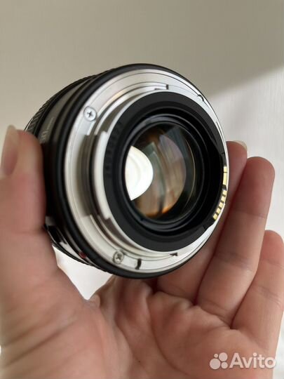 Объектив canon ef 50mm f 1:1.4