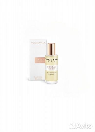 Yodeyma Парфюмерная вода женская yodeyma nicolas