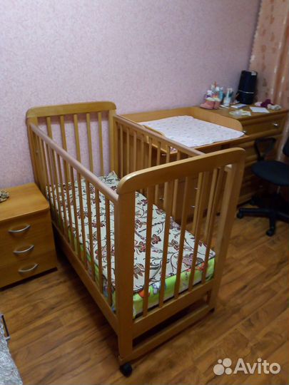 Кроватка детская + Матрас + Конверт