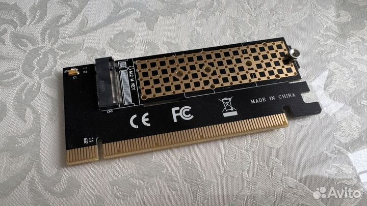 Переходник адаптер M.2 PCI-e для SSD NVMe