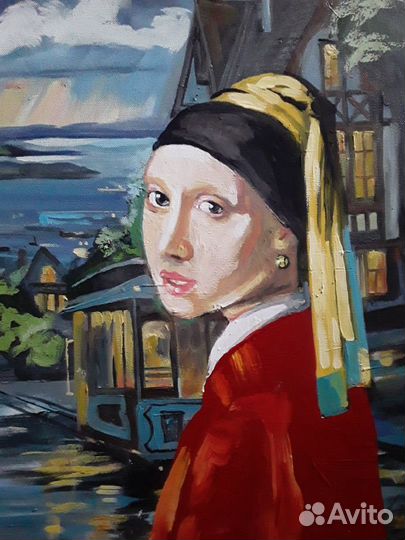 Картина маслом на холсте