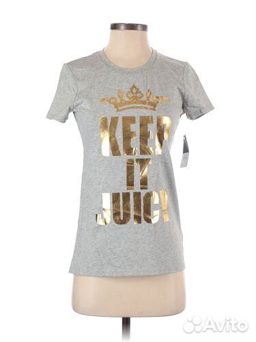 Новая хлопковая футболка Juicy Couture оригинал