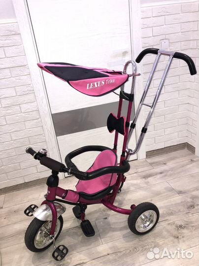 Трехколесный велосипед коляска