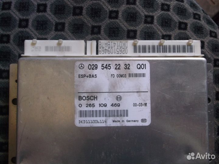 0295452232 Блок управления ESP Mercedes w210