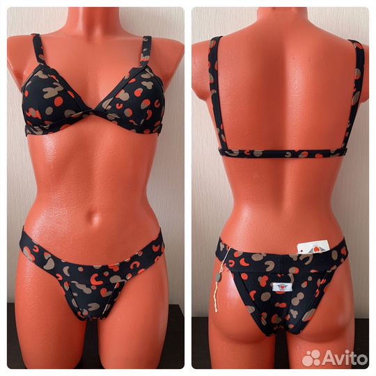 Шикарные новые Итальянские купальники S-М