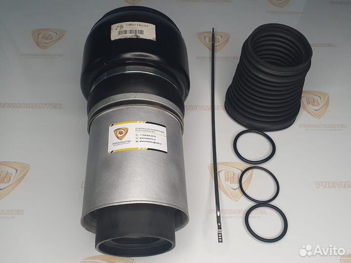 Пневмобаллон передний на Mercedes E-класс W211