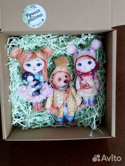 Мягкие игрушки новые, брелок