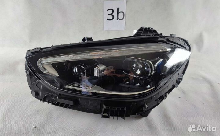 Фара Full led Digital Light Mercedes C-class 206