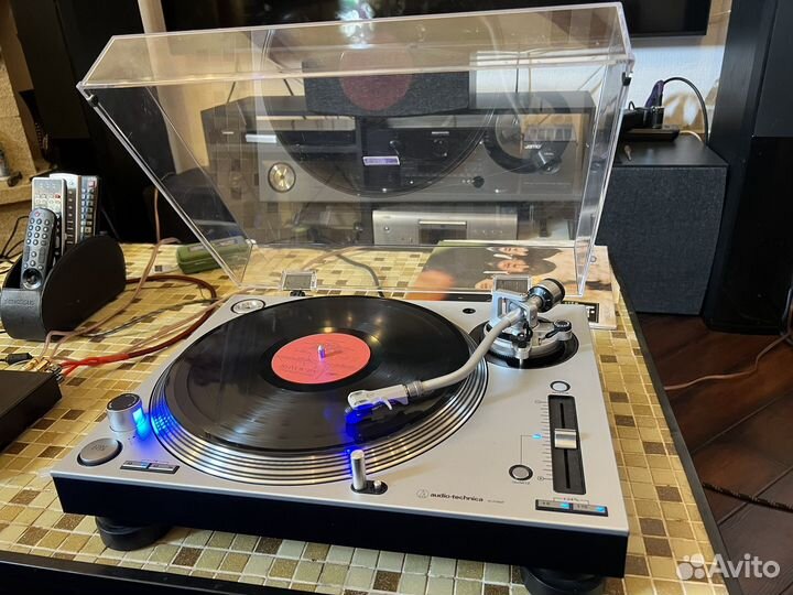 Виниловый проигрыватель audio technica