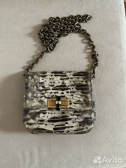 Сумка Lanvin на цепочке
