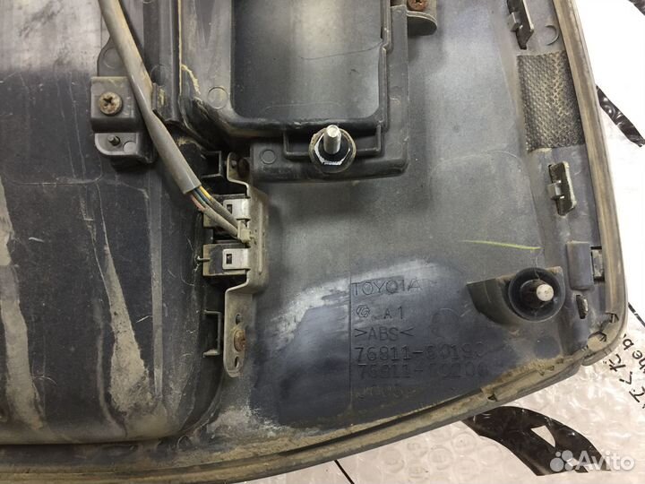 Накладка двери багажника land cruiser prado 150