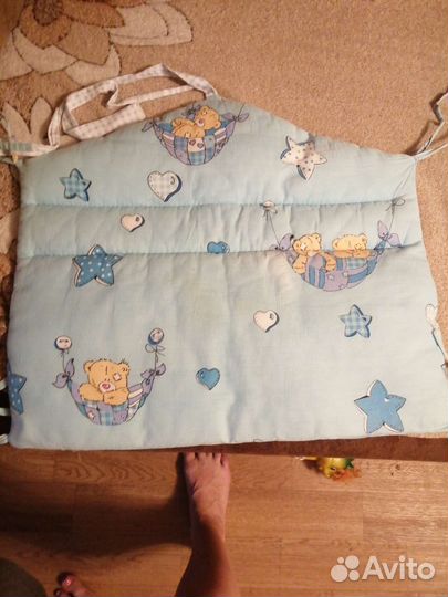 Бортики в детскую кроватку бу