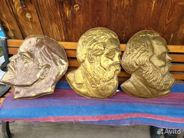 Ленин, Маркс, Энгельс чеканка