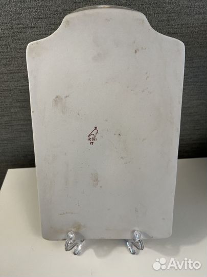 Фарфоровая сырная доска, Дулево