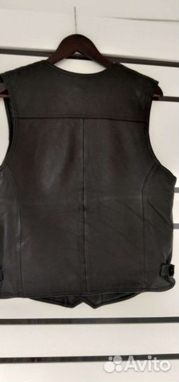 Жилетка из натуральной кожи