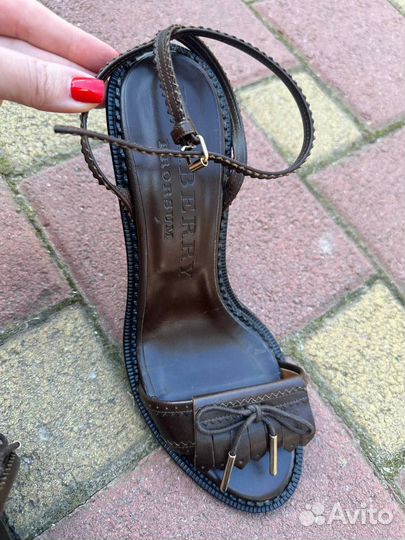 Burberry босоножки