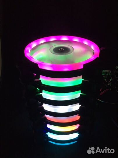 Кулеры rgb 120 mm новые гарантия