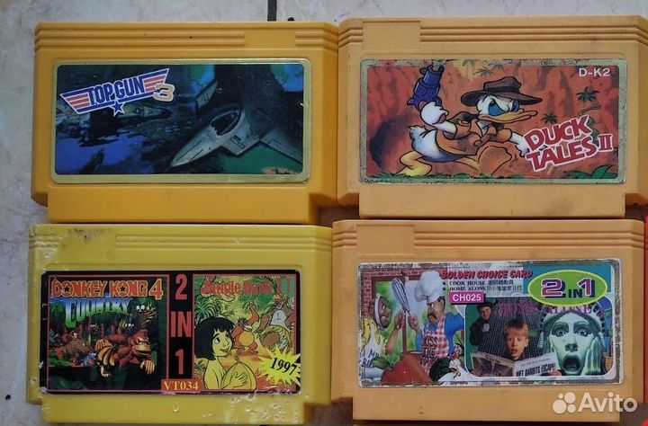 Картриджи для dendy