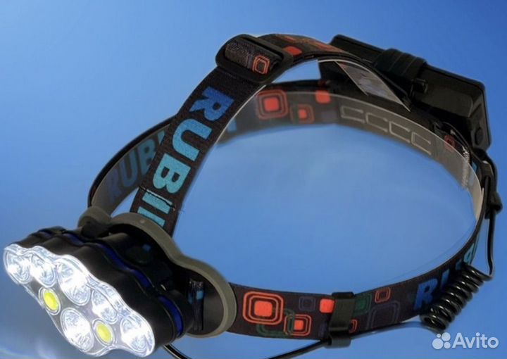 Мощный налобный фонарь