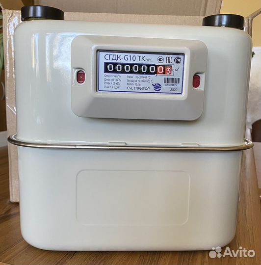 Счетчик газа сгдк-G10тк / вк -g10т