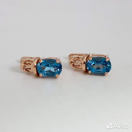 Золотые серьги