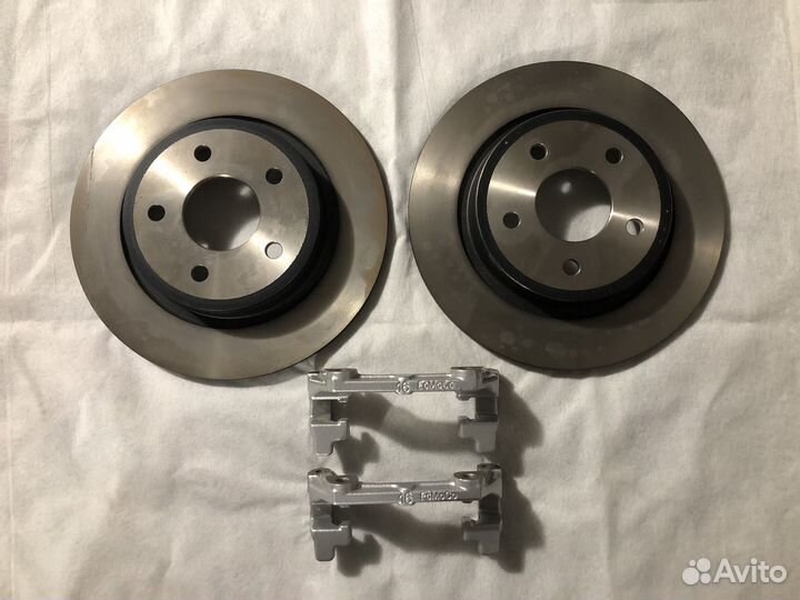 Задние тормозные диски+скобы 280 мм Форд Фокус 2-3