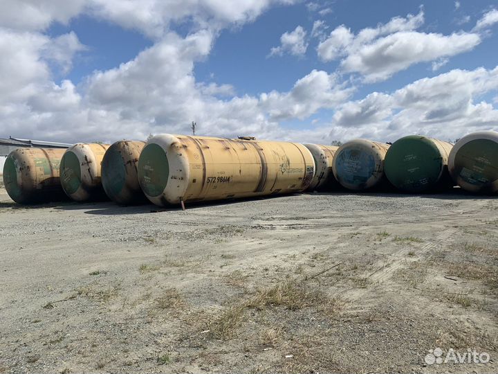 Резервуары от жд цистерн 86, 161 м3