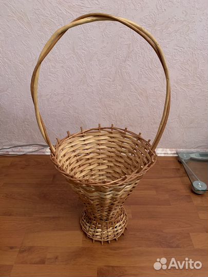 Набор плетеных корзин