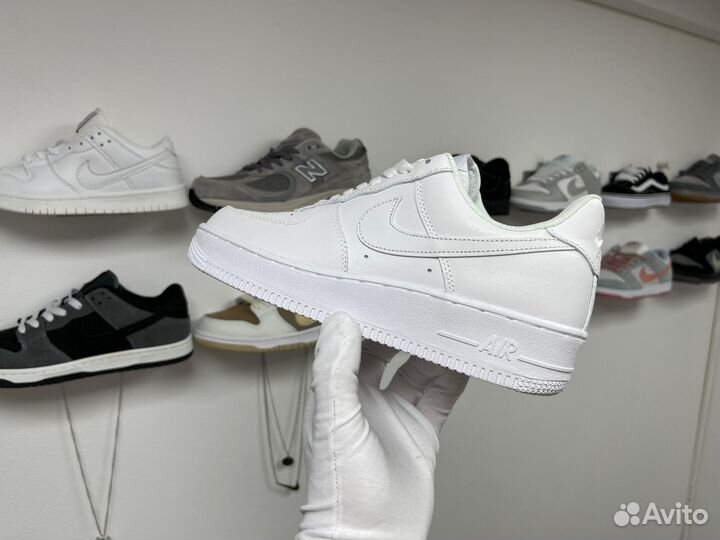 Кроссовки Nike Air Force 1 белые