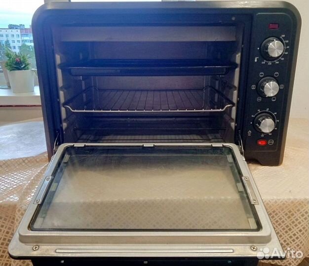 Электрическая мини печь духовка бу