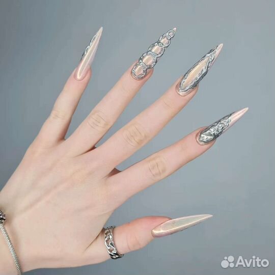 Маникюр/Наращивание ногтей/Ручная роспись