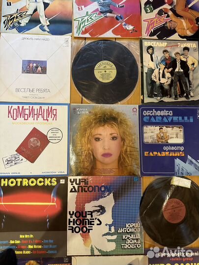 Винил СССР пластинки