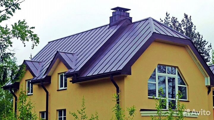 Фальцевая кровля Кликфальц 0,45