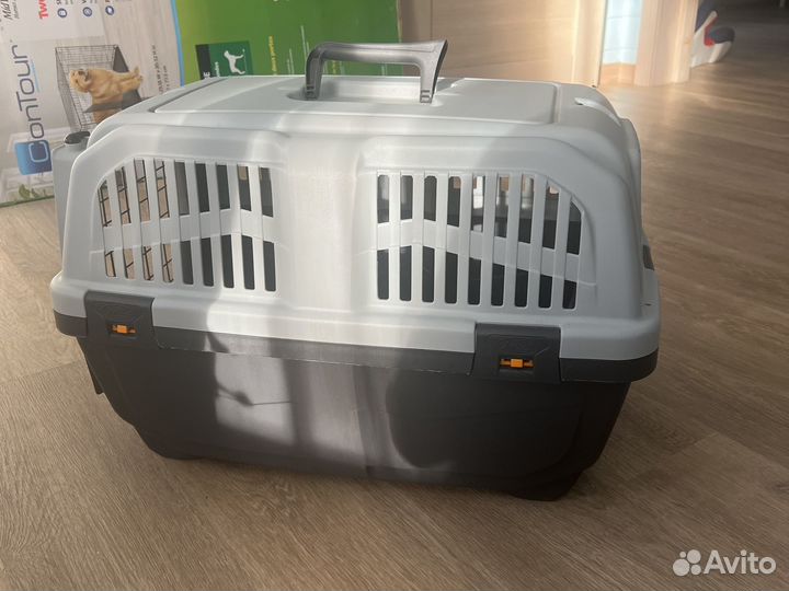 Переноска для животных пластиковая большая