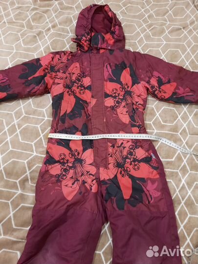Зимний комбинезон для девочки 128