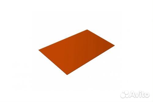 Плоский лист 0,45 PE RAL 2004 оранжевый