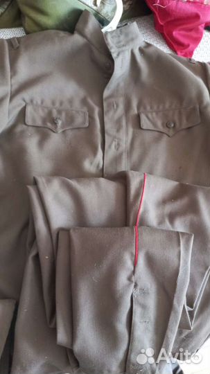 Военная форма СССР партупея, ремни, парадный