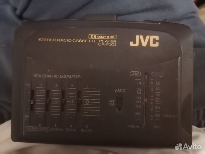 Радио плеер JVC radio cassette player CX-F101 Винт