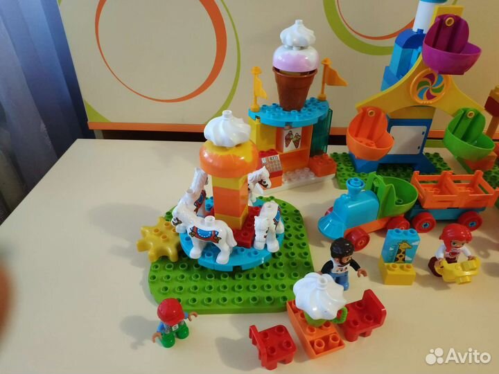Лего Дупло 10870животные,5650 погрузч,10840 п10882