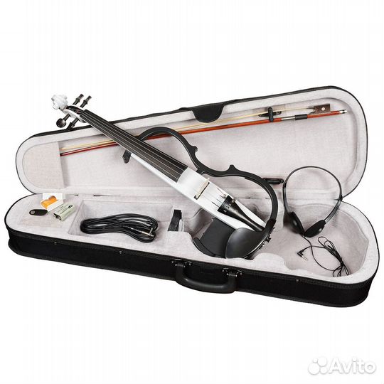 Электроскрипка antonio lavazza EVL-05 WH 4/4 белая