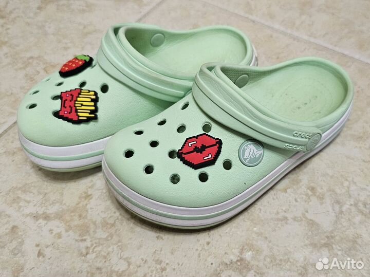 Crocs сабо c 9 для девочки