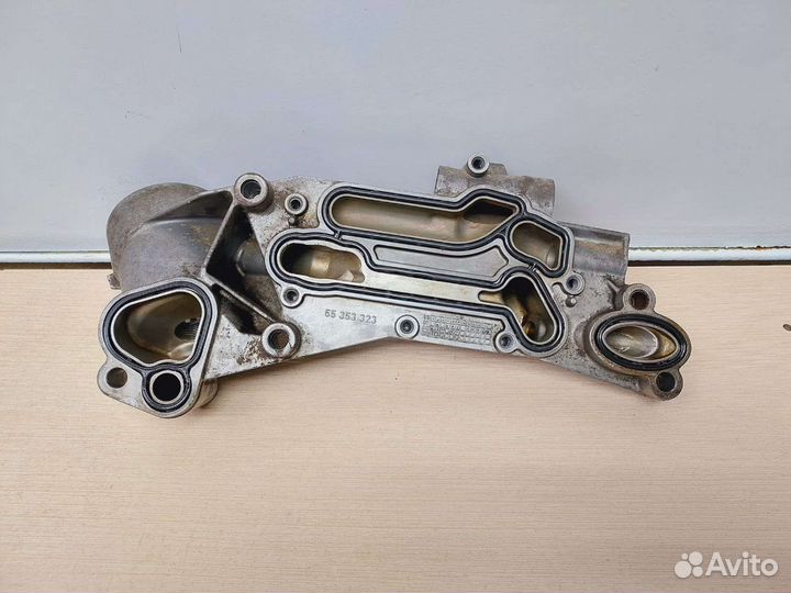 Теплообменник масляного фильтра Opel Astra H