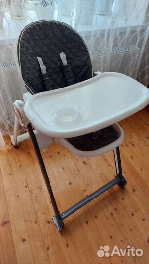 Стульчик для кормления happy baby classic