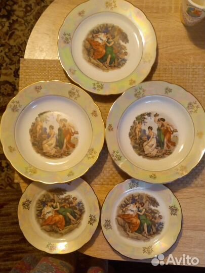 Тарелки от сервиза Мадонна ГДР