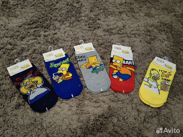 Носки новые симпсоны