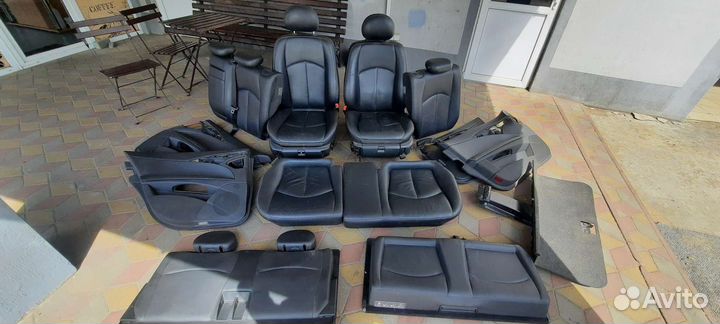 Кожаный салон в сборе mercedes w211