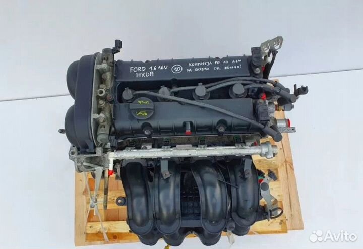 Двигатель Ford Focus 2 2005-2008, 1.6 VCT, hxda