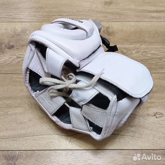 Шлем боксёрский Ultimatum Boxing Gen3Mex White