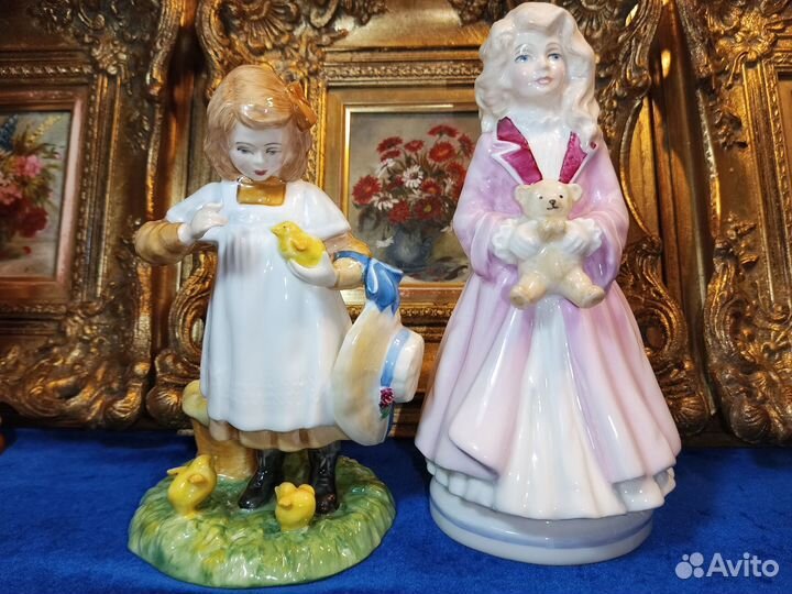 Royal Doulton.Время кормления.Вера.Статуэтка