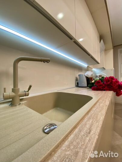 Прямая кухня на заказ. Производство в Новосибирске